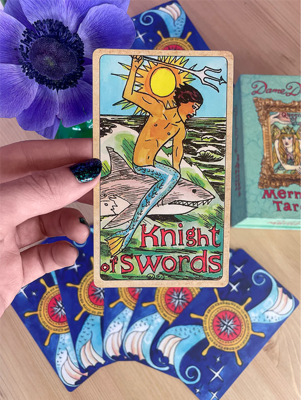 Mermaid Tarot, Gold Edition, by Dame Darcy - Image 4