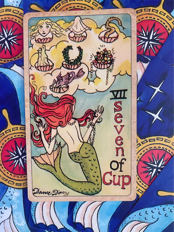 Mermaid Tarot, Gold Edition, by Dame Darcy - Image 3