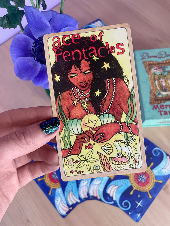 Mermaid Tarot, Gold Edition, by Dame Darcy - Image 5