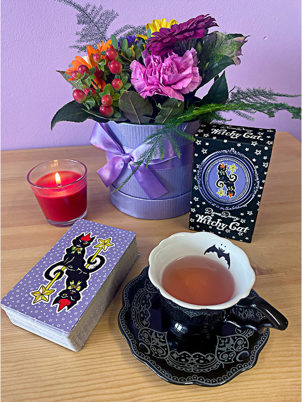 Witchy Cat Tarot, Tuck Box Edition, by Dame Darcy - Image 6